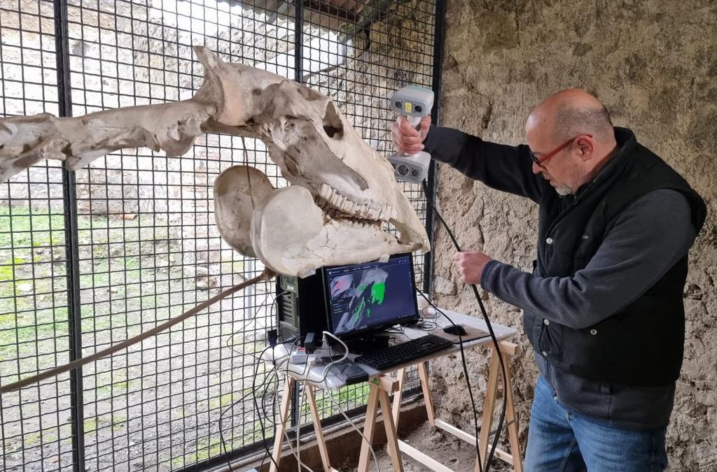 La tecnologia entra nella storia di Pompei