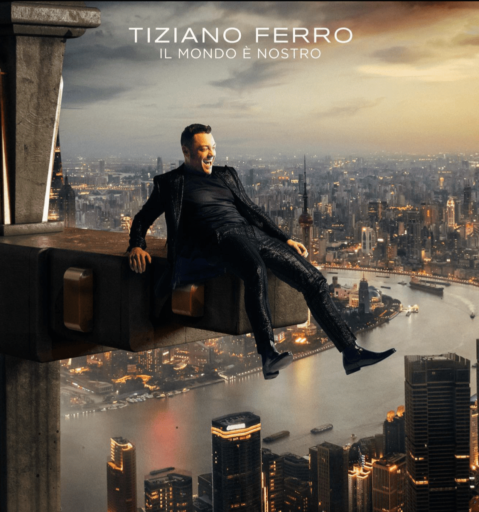 Tiziano Ferro - La copertina de Il mondo è nostro - Instagram