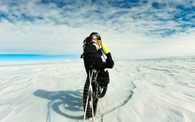 A -30 gradi a bordo di una bici