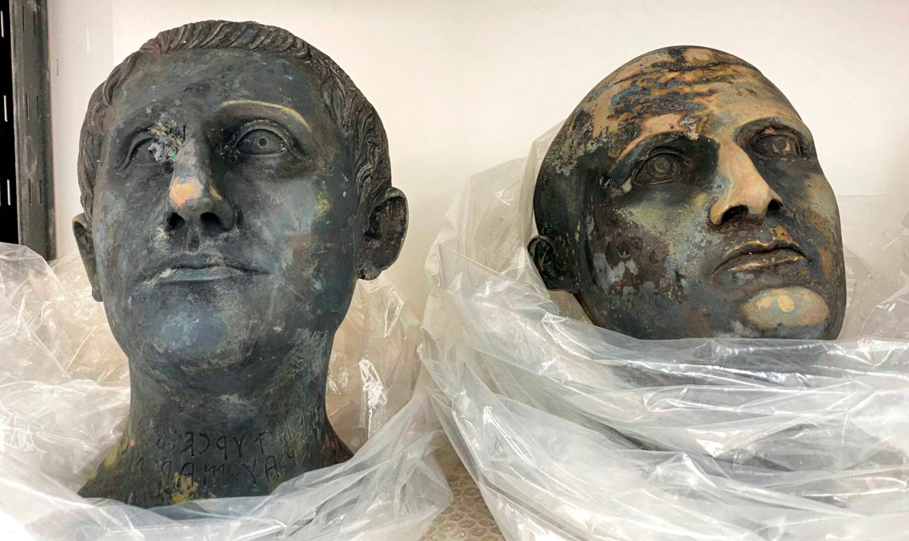 Due dei reperti di San Casciano – dal sito dei Beni Culturali Due dei reperti di San Casciano - dal sito dei Beni Culturali