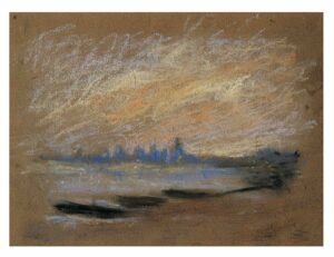 EDOUARD MONET_Vue de LondresEDOUARD MONET_Vue de Londres