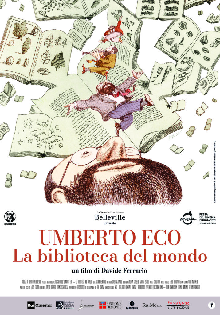 Umberto Eco - La biblioteca del mondo - manifesto