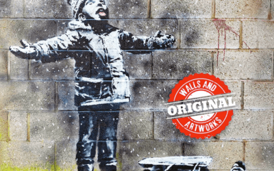 Tre muri di Banksy in mostra alla Villa Reale di Monza