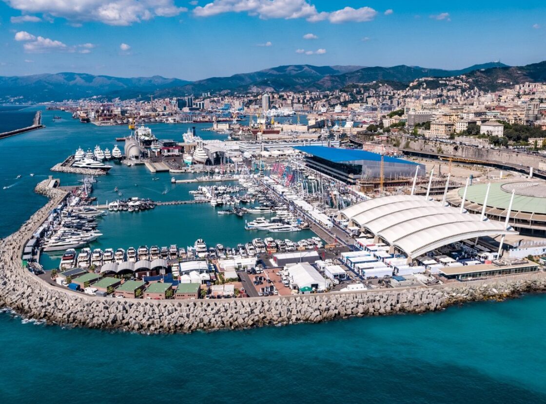 Salone nautico di Genova – dal profilo Instagram Salone nautico di Genova - dal profilo Instagram