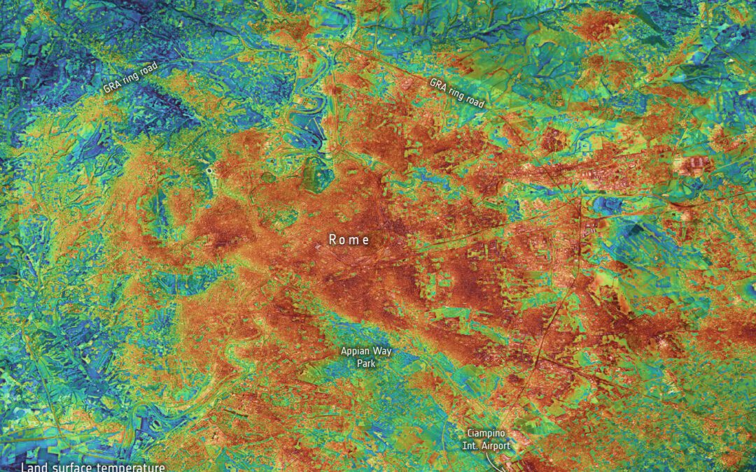 Iride, l’occhio spaziale che osserva le città italiane