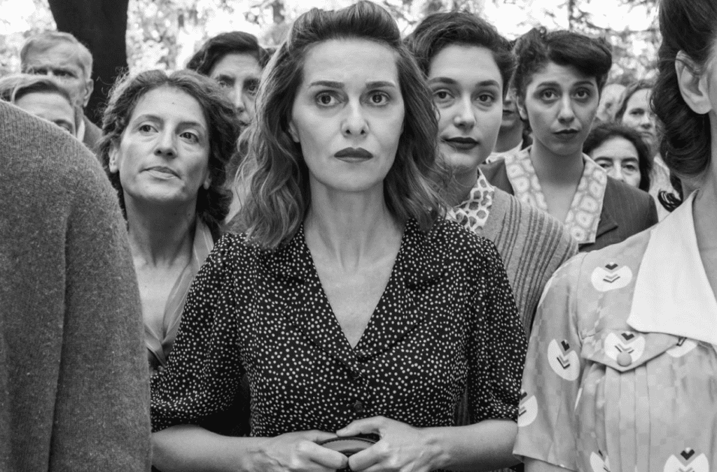 Paola Cortellesi nel suo film "C'è ancora domani"