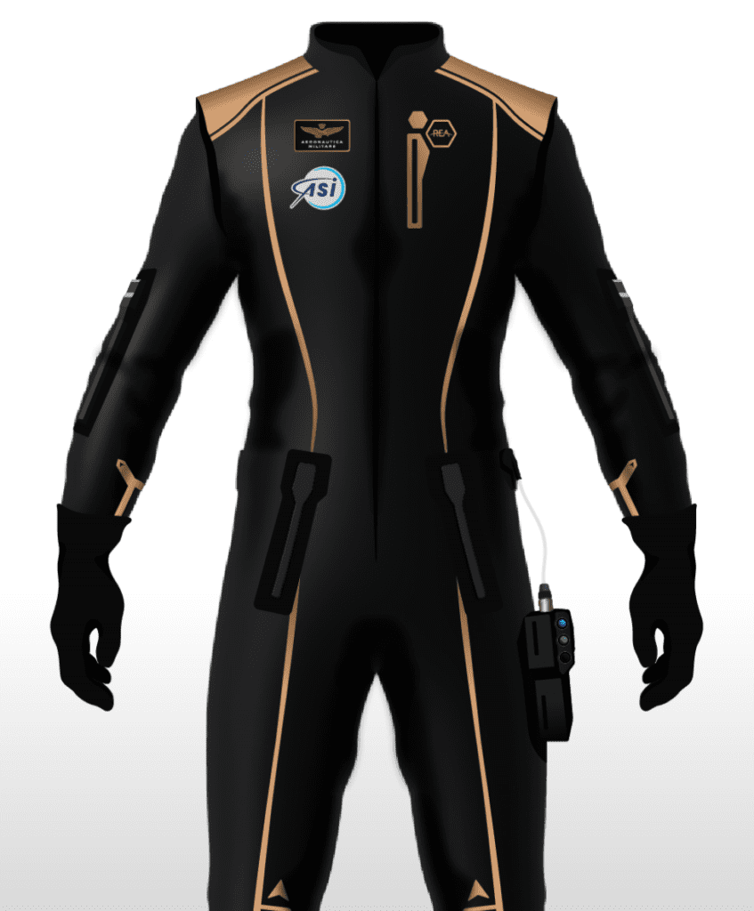 La tuta bionica EMSi - dal sito reaspazio.com