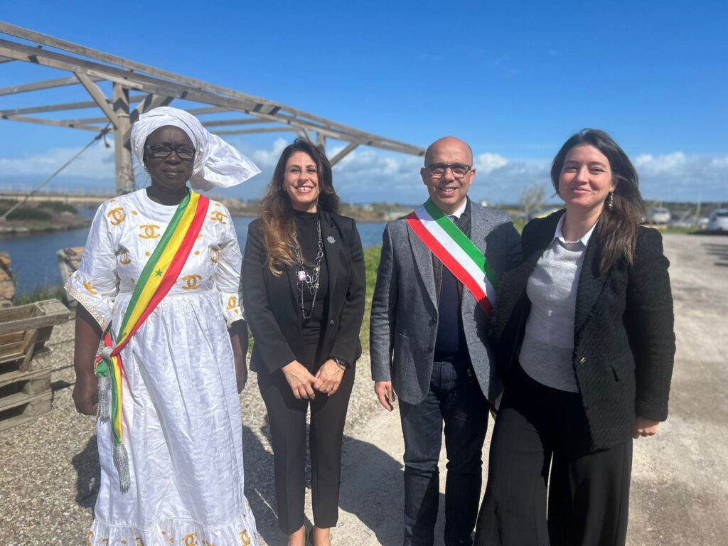 Delegazione dal Senegal ad Arborea - Cozze Nieddittas