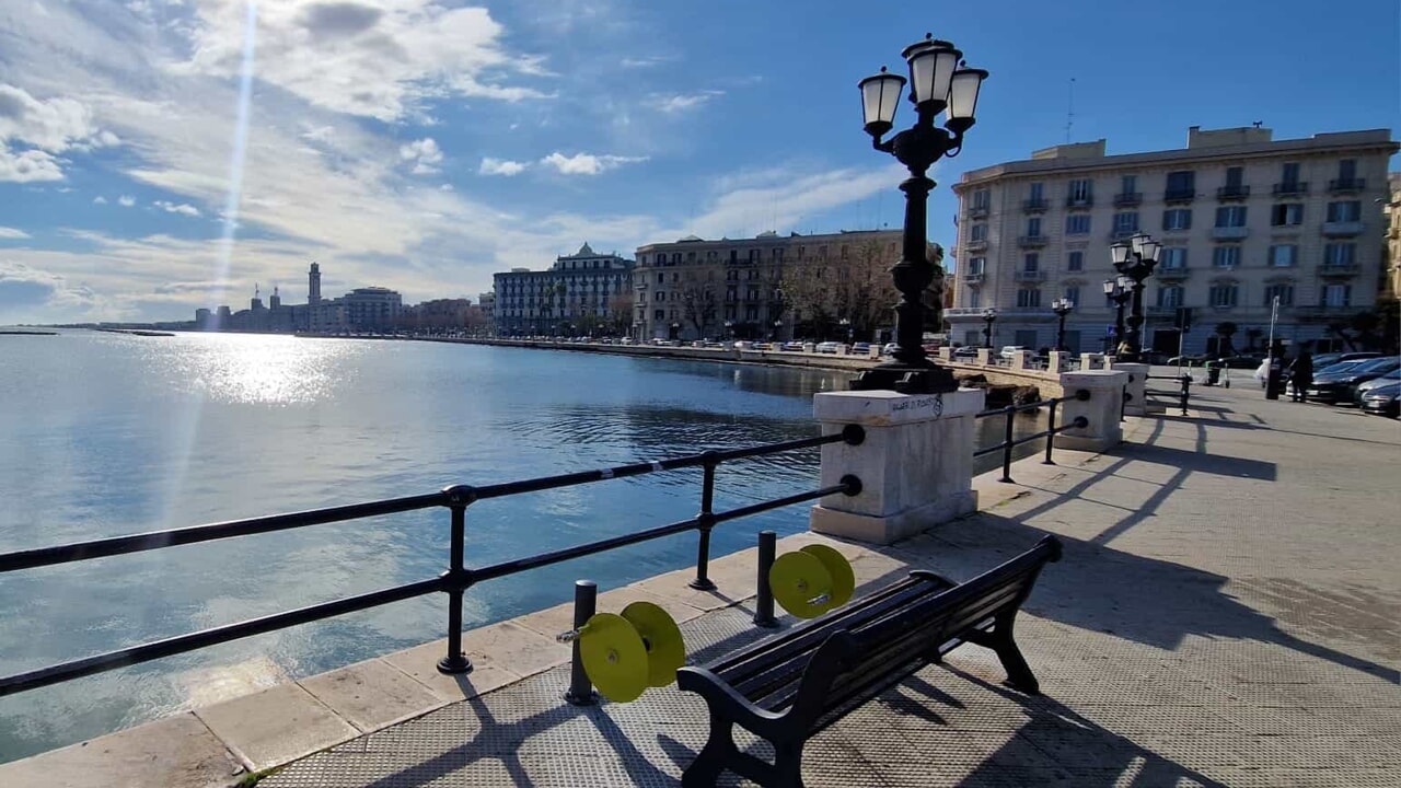 pedaliere lungomare