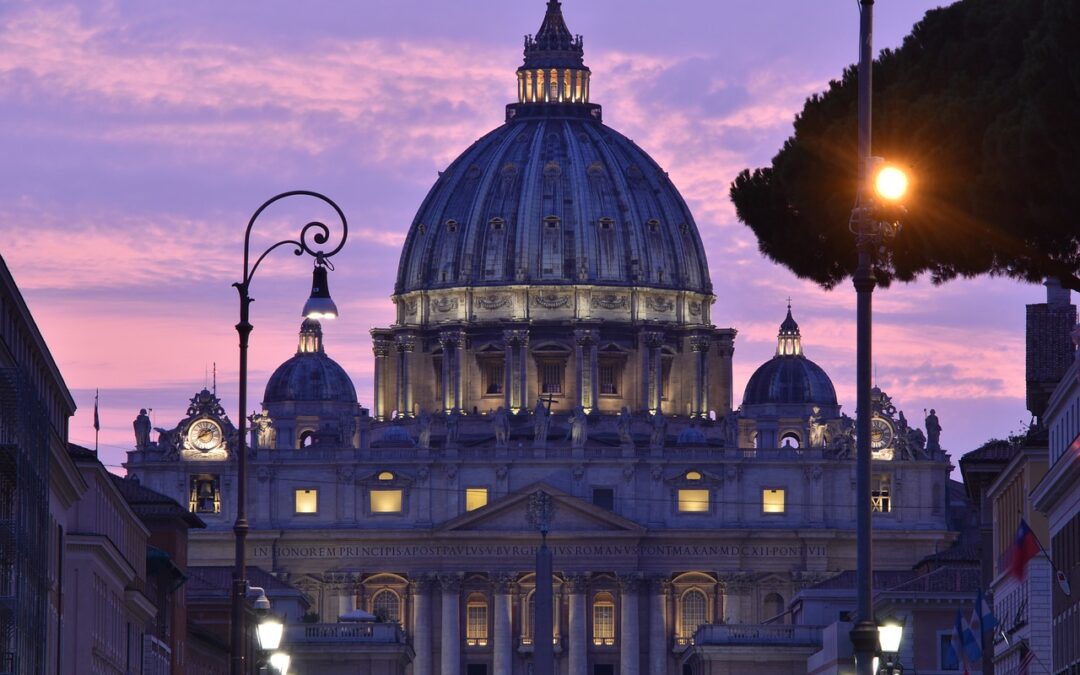 A Roma quattro strade messe in fila dalla Luna