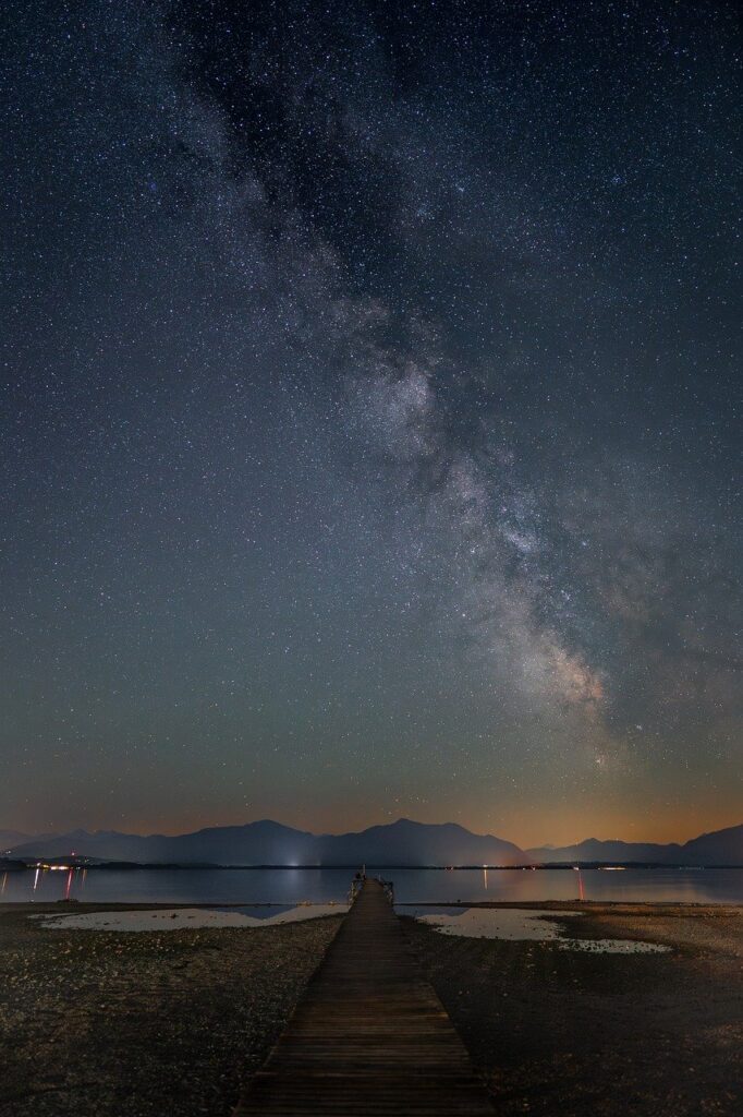 La Via Lattea vista dall'Italia - ChiemSeherin