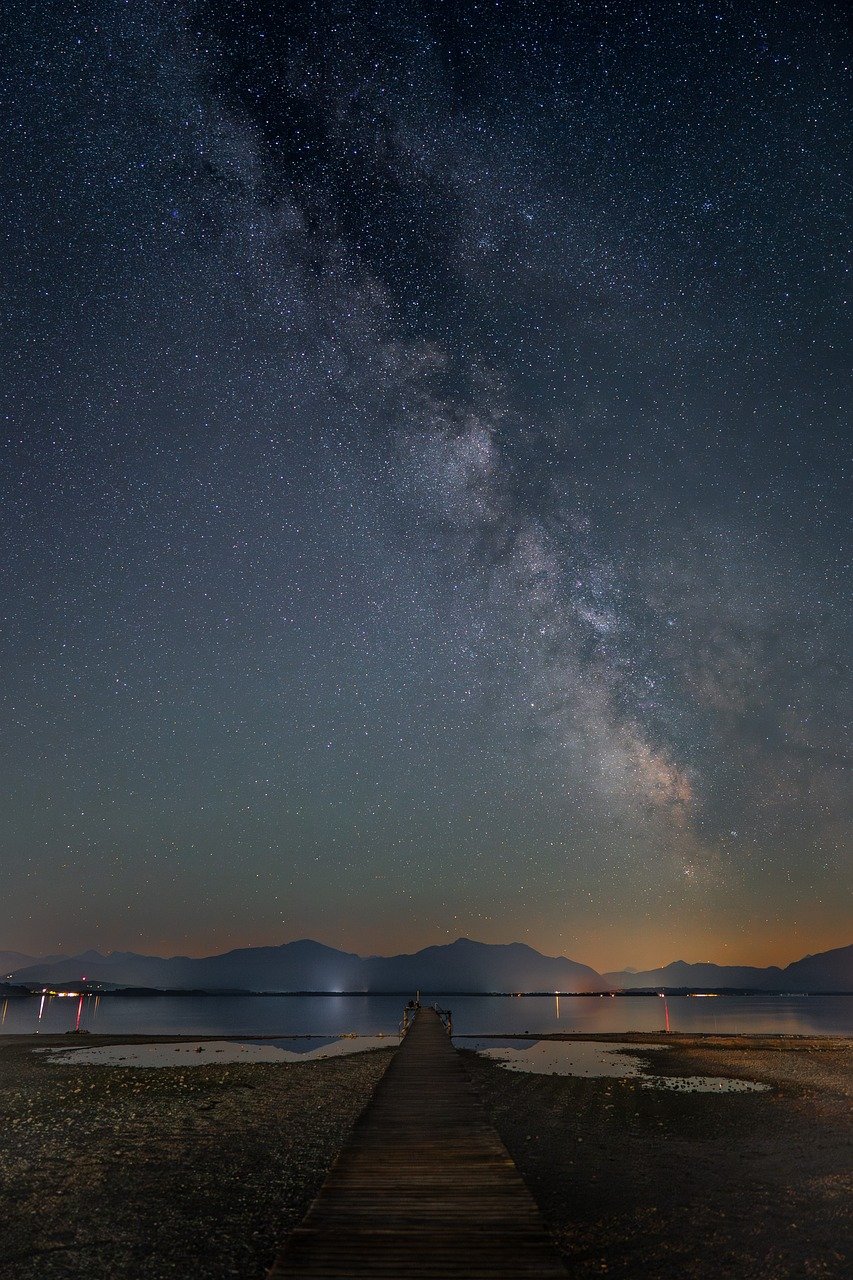 La Via Lattea vista dall’Italia – ChiemSeherin La Via Lattea vista dall'Italia - ChiemSeherin
