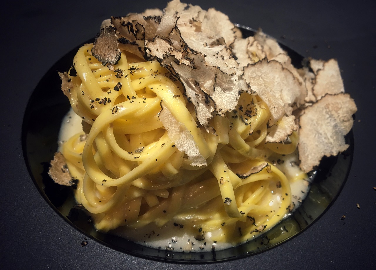 truffle-tartufo Tagliolini al tartufo