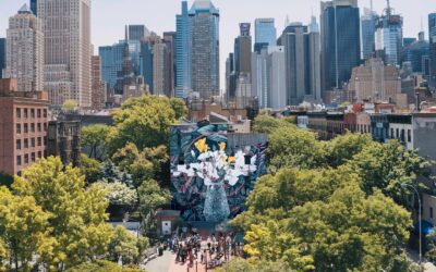 Un murale Made in Italy a New York contro l’inquinamento