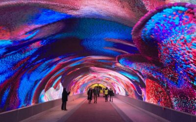 A Gorizia si passeggia nella galleria Led più grande d’Europa