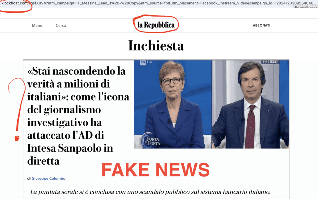 Fake news: Gabanelli vs. Messina a Porta a Porta