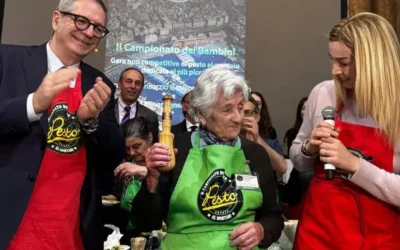 È una nonna genovese di 85 anni la campionessa del mondo di pesto al mortaio