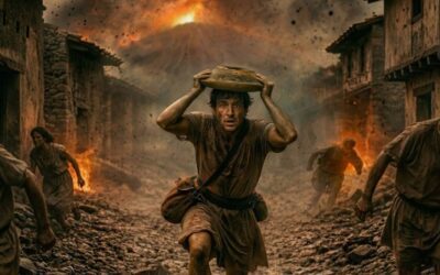 Pompei, l’IA ricostruisce l’ultima fuga dal Vesuvio