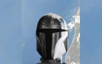 Il casco del Mandaloriano nello spazio grazie a un’azienda italiana