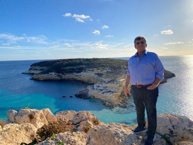 Pietro Bartolo a Lampedusa
