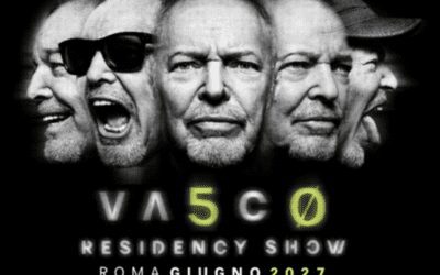 Vasco Rossi celebra 50 anni di carriera con dieci concerti all’Olimpico