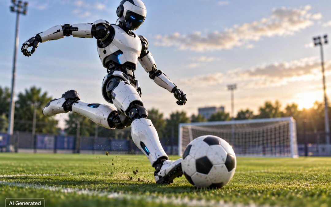 Robot calciatori, il team della Sapienza argento a Pechino